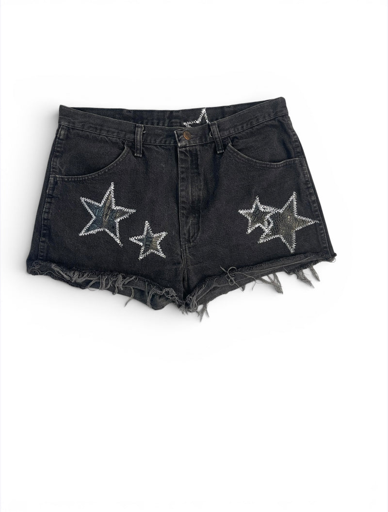HER STAR APPLIQUÉ BOOTY SHORTS