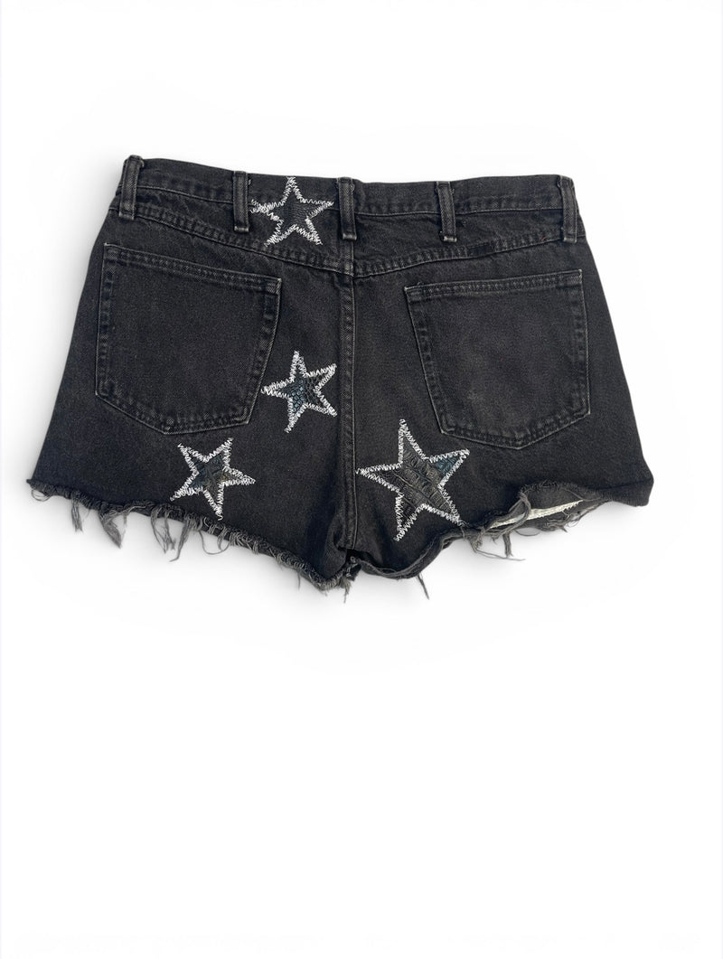 HER STAR APPLIQUÉ BOOTY SHORTS