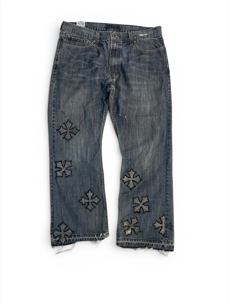 DECAL SKATE JEANS